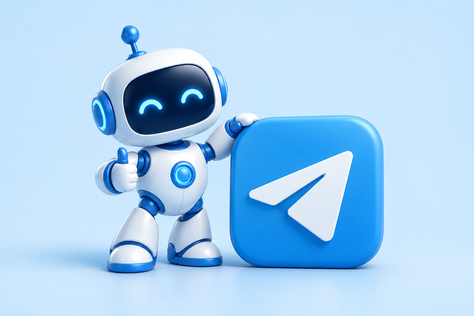 Иллюстрация категории Telegram-боты